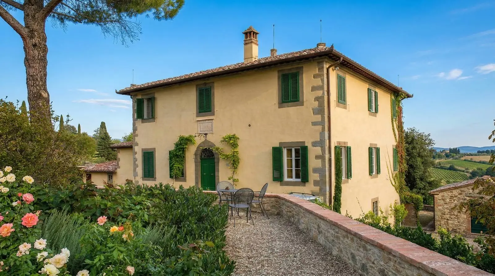 Villa Laura Cortona, historic villa from Under the Tuscan Sun, restoration project